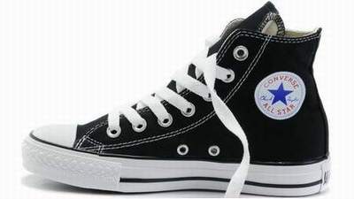 basket toile imitation converse