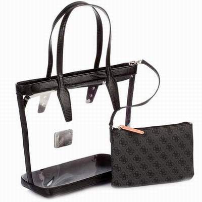 sac guess transparent