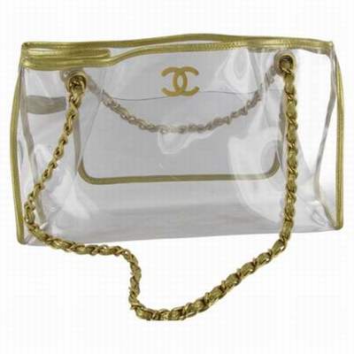 sac transparent lacoste